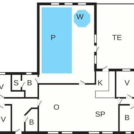 18 Person In Ulfborg-by Traum Prázdninový dům Ulfborg